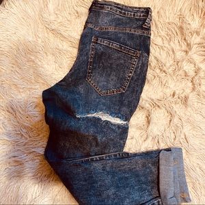 Distressed Denim FashionNova Skinny Jeans